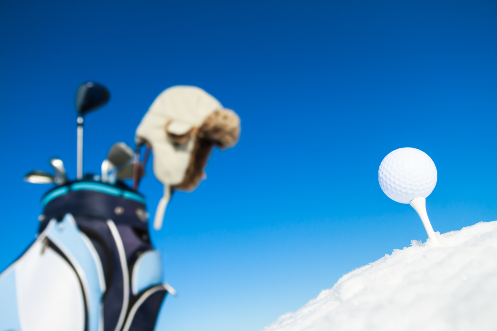 golf and winter olympics